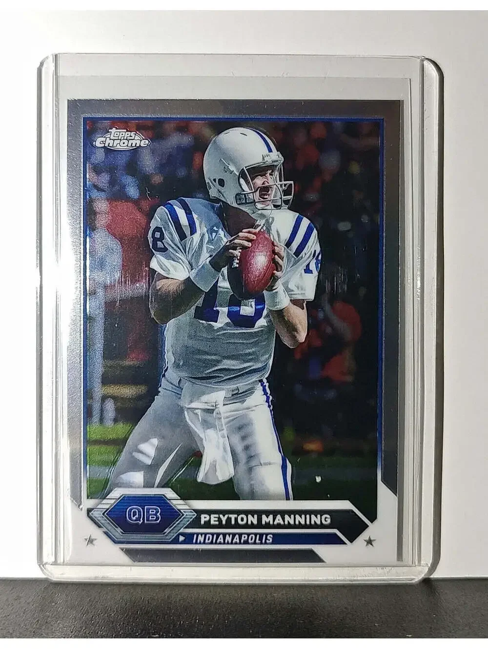 Peyton Manning 2023 Topps Chrome NFL #11 Football Card Indianapolis Colts